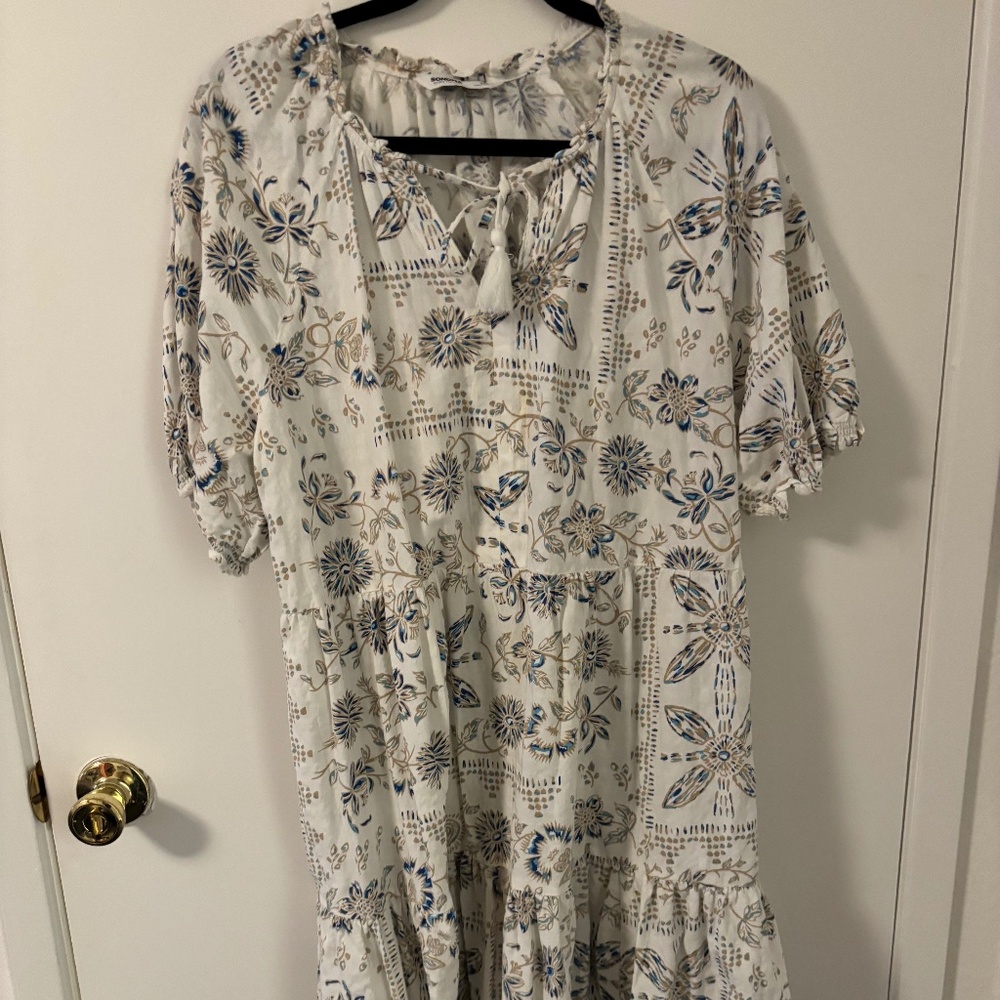 Floral Peasent Dress